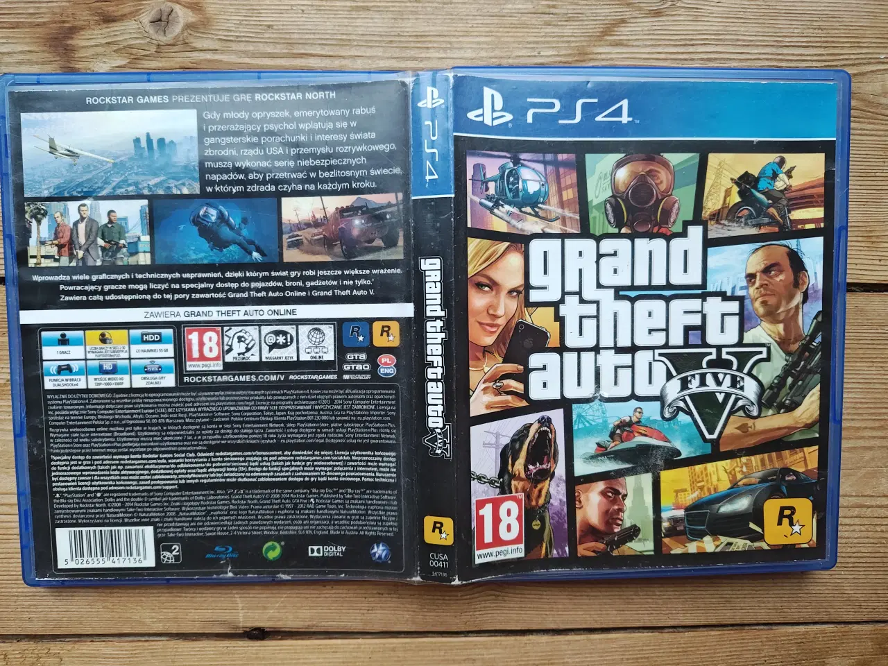 Billede 1 - Grand Theft Auto V GTA 5 til Playstation 4 PS4
