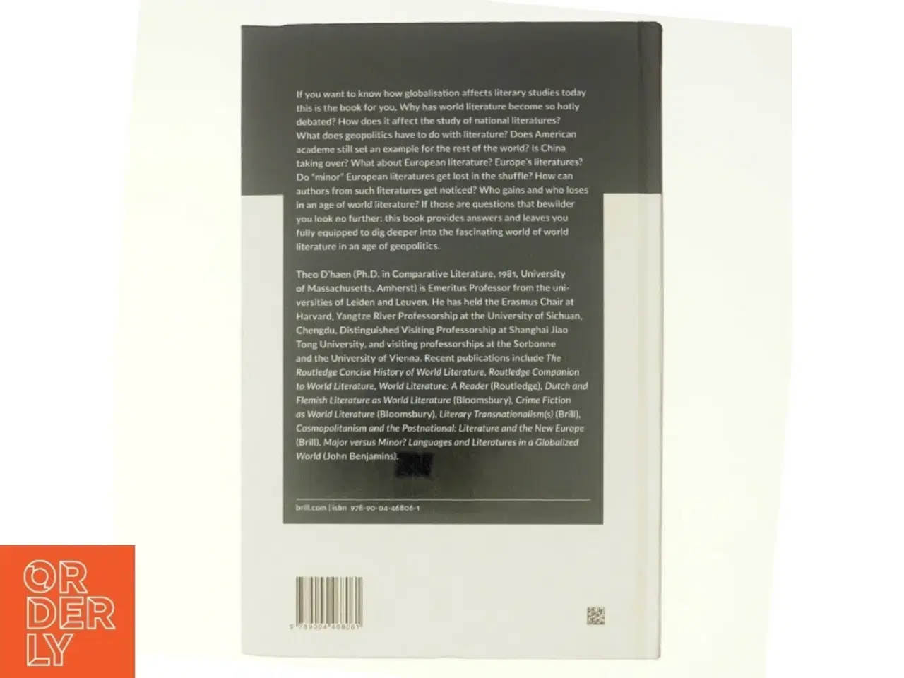 Billede 3 - World Literature in an Age of Geopolitics af Theo d&#39; Haen (Bog)