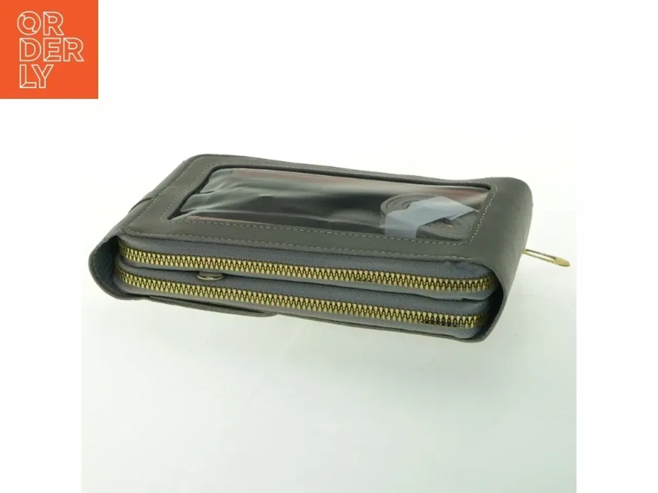 Billede 2 - Gråt mobilpung fra Forever Young (str. 19x12 cm)