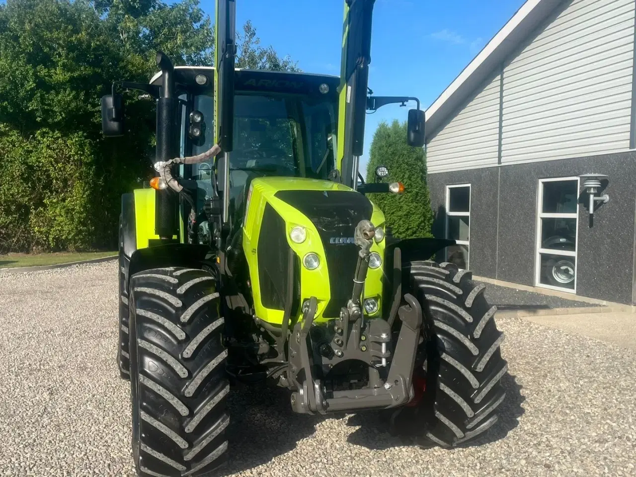 Billede 16 - CLAAS ARION 550 CEBIS Med frontlæsser og frontlift