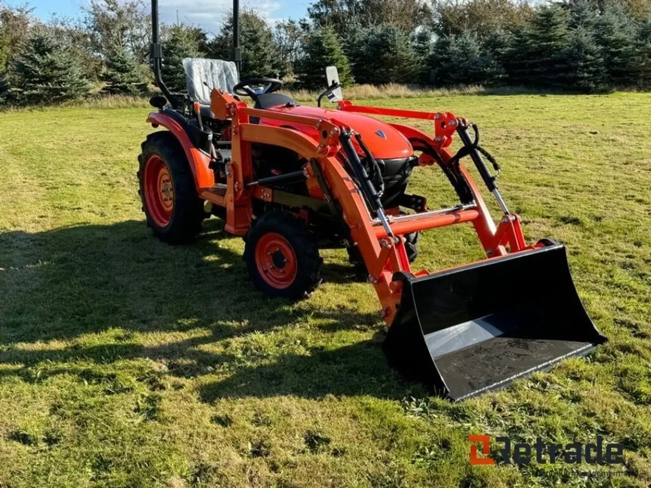 Billede 5 - - - - RHINOCEROS 25 HP Kompakttraktor med frontlæsser