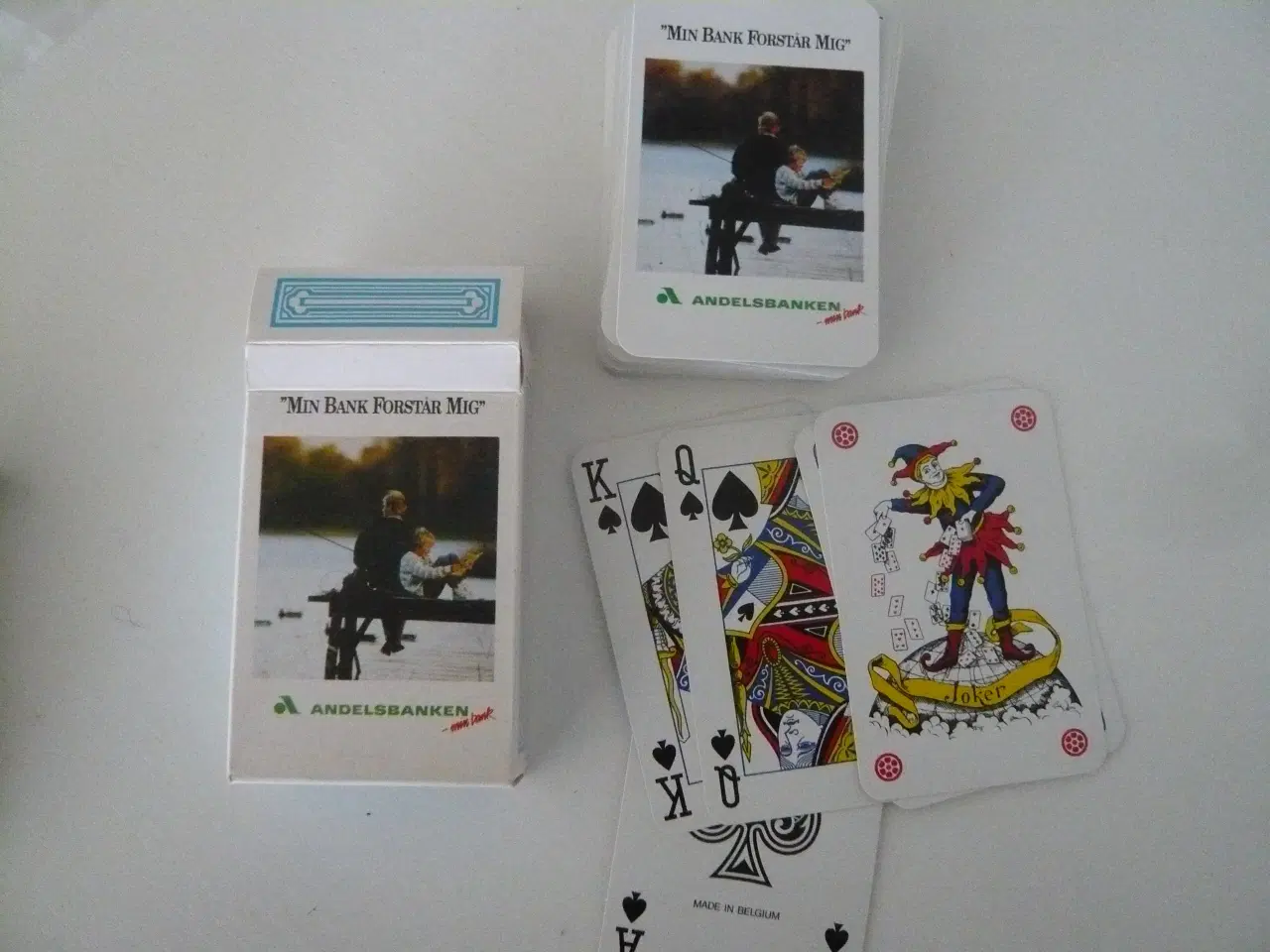 Billede 1 - Reklame bridge/poker Spillekort 