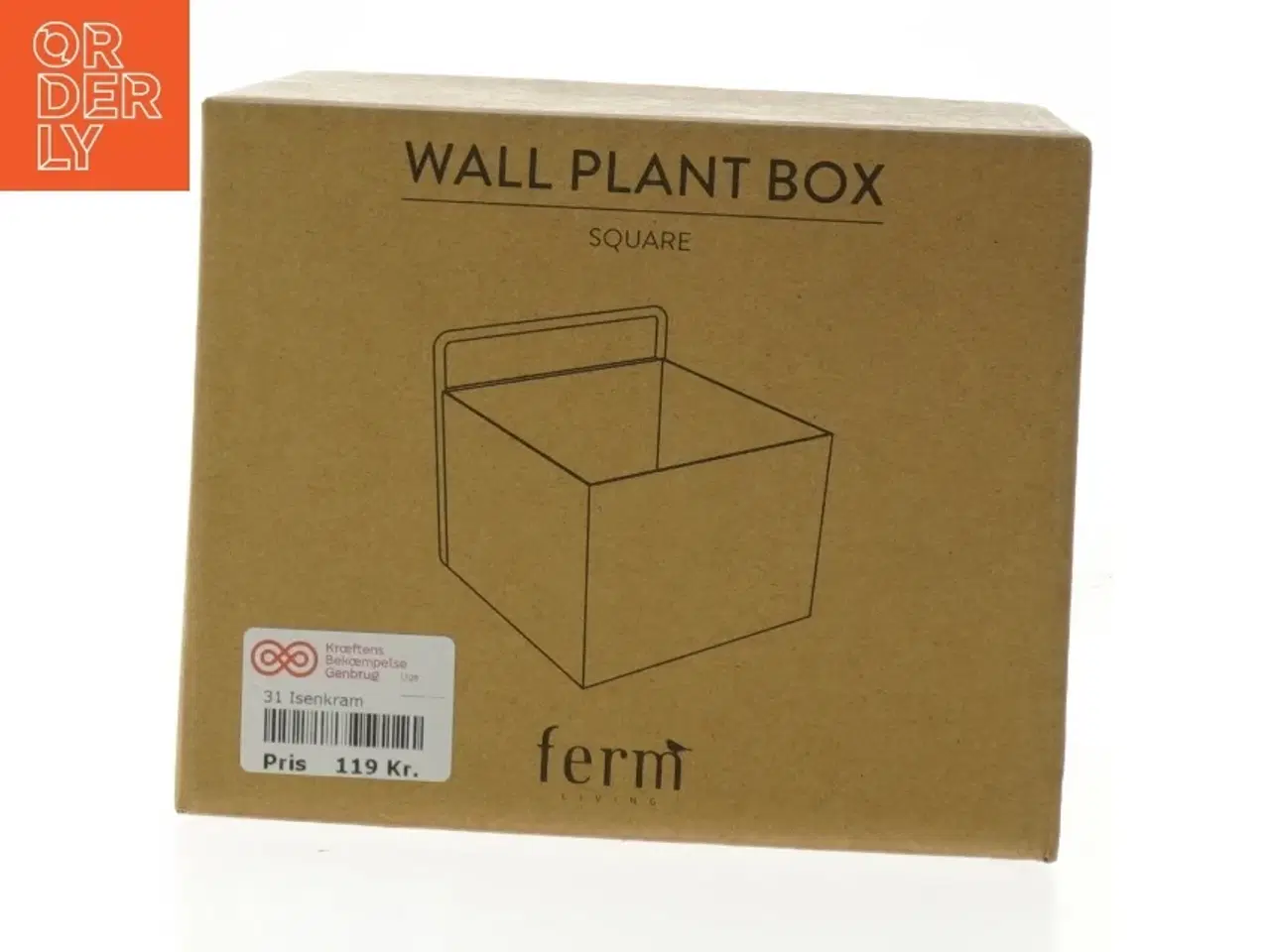 Billede 4 - Vægbaseret plantekasse fra Ferm Living (str. 15x15x11 cm)