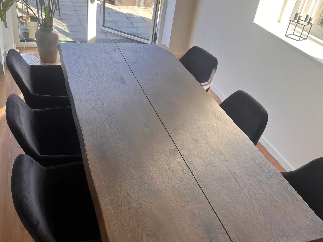 Billede 4 - Plankebord i røget eg