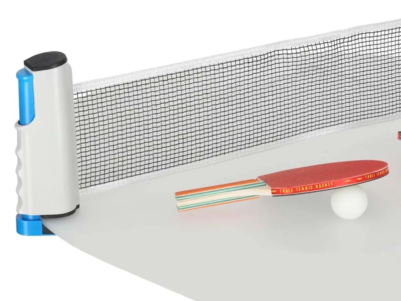 Billede 3 - Bordtennis sæt – net, 2 bat og 3 bolde (udtrækkeligt net)