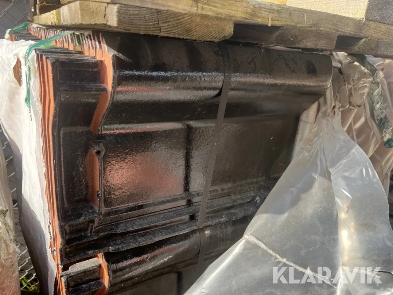 Billede 4 - Tegl Tagsten ABC Modena Carbon farve 1 Palle