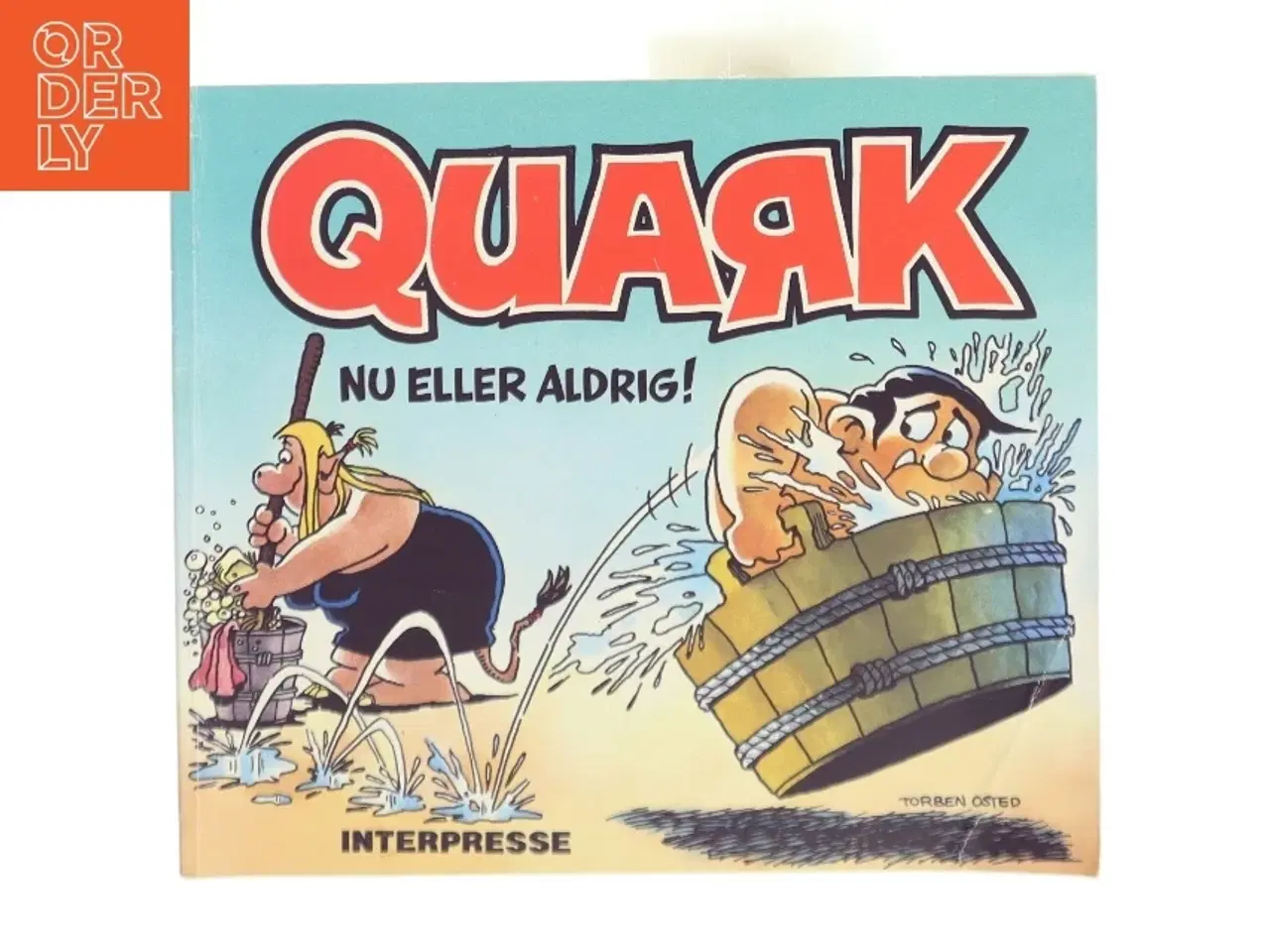 Billede 1 - Quark - nu eller aldrig (tegneserie) af Torben Osted (Bog)