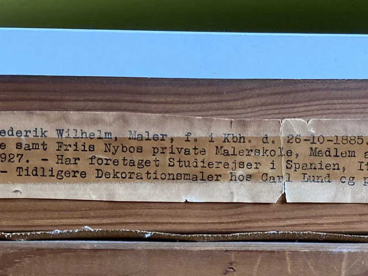 Billede 4 - Maleri F W Svendsen 