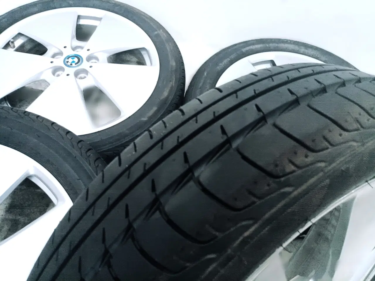 Billede 7 - 5x112 19" ET43 nav 66,6ø BMW i3 sommersæt inkl.TPM