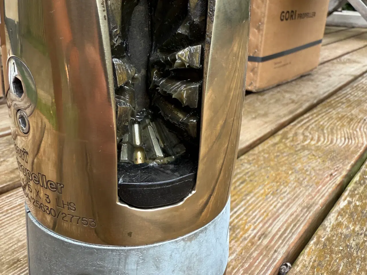 Billede 7 - GORI 3-bladet foldepropel til sejlbåd