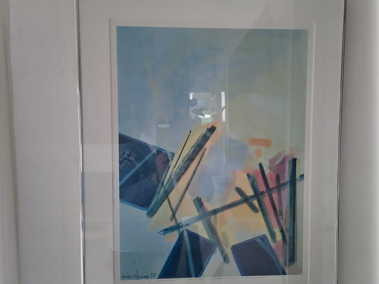 Billede 2 - To litografier af Anders Nyborg sælges