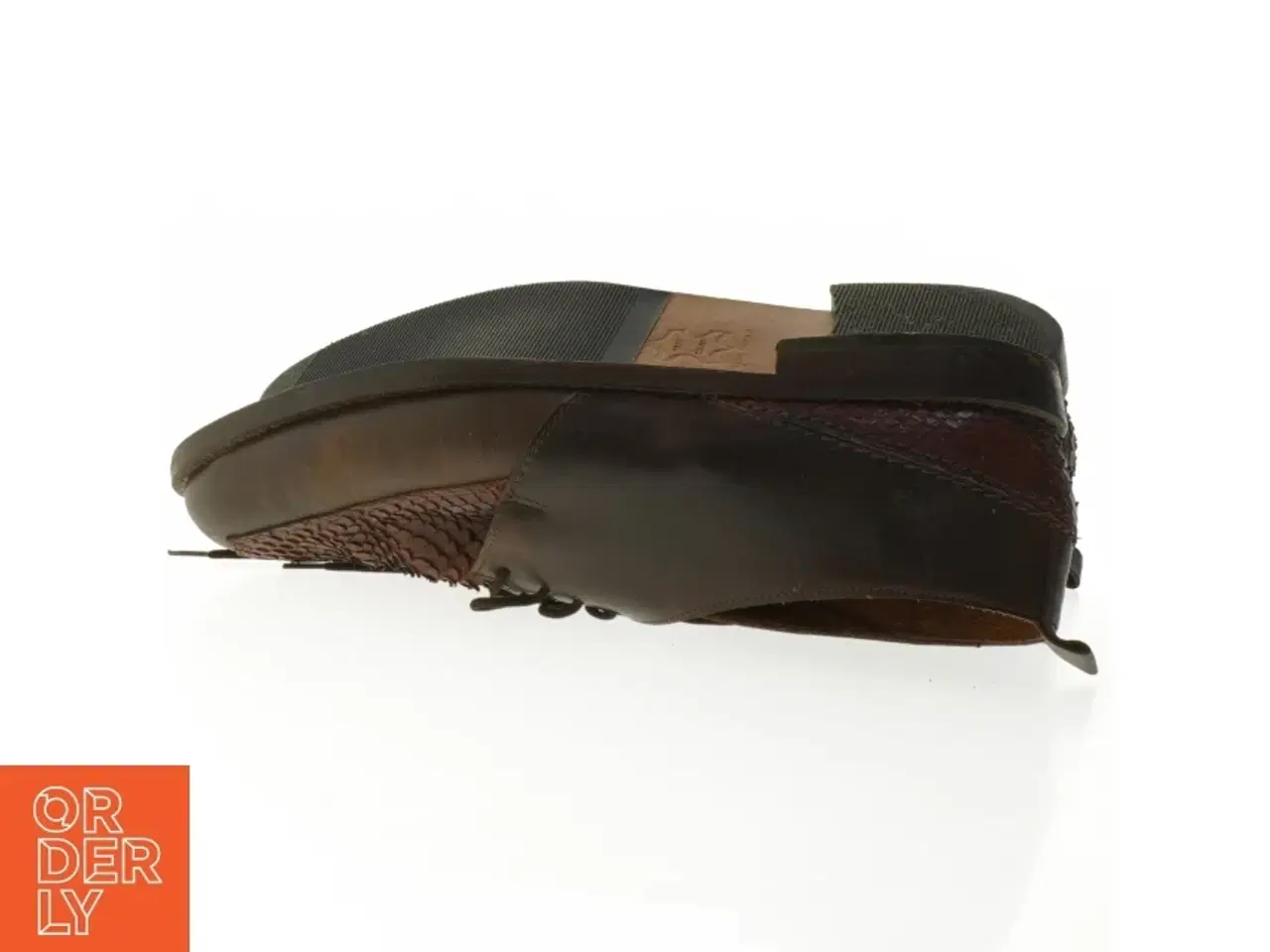 Billede 6 - Dame snøresko med slangeskindsdetaljer (str. 39,5)