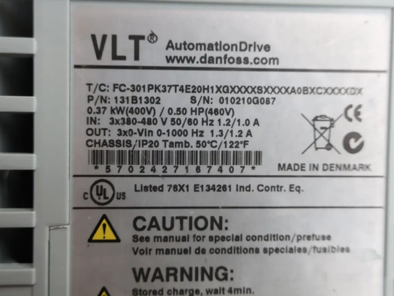 Billede 5 - Danfoss VLT frekvensomformer