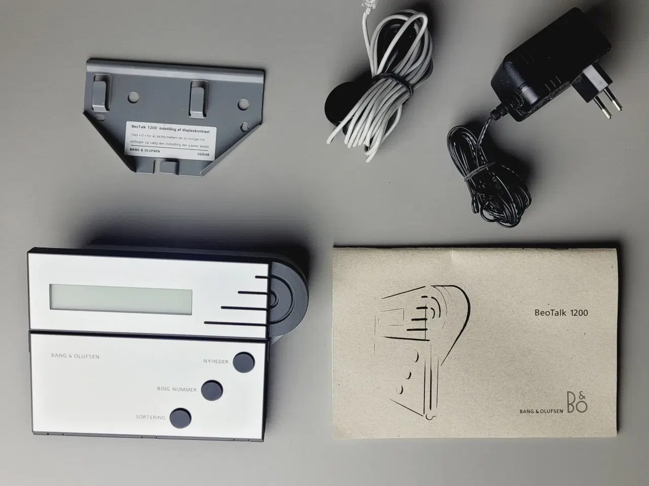 Billede 1 - ⭐️· B&O BeoTalk 1200 - Komplet og elegant telefons