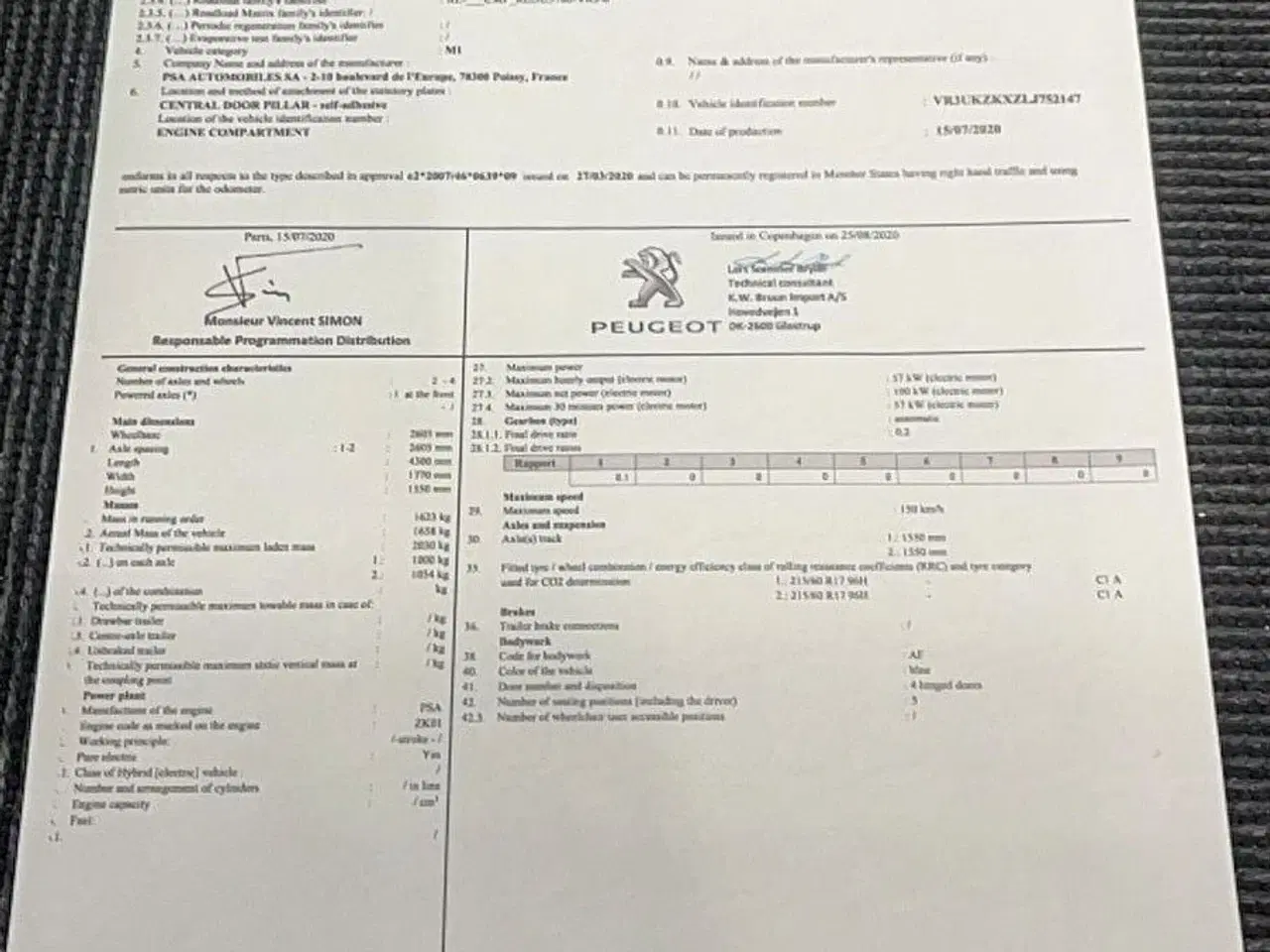Billede 13 - Peugeot e-2008 EL GT Line 136HK 5d Aut.