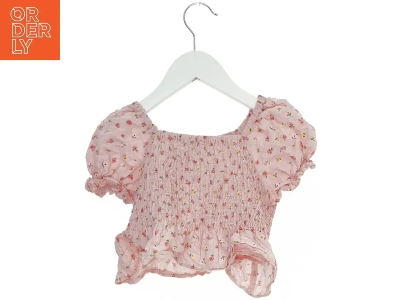 Billede 2 - Rosa blomstret top til børn fra Zara (str. 104)