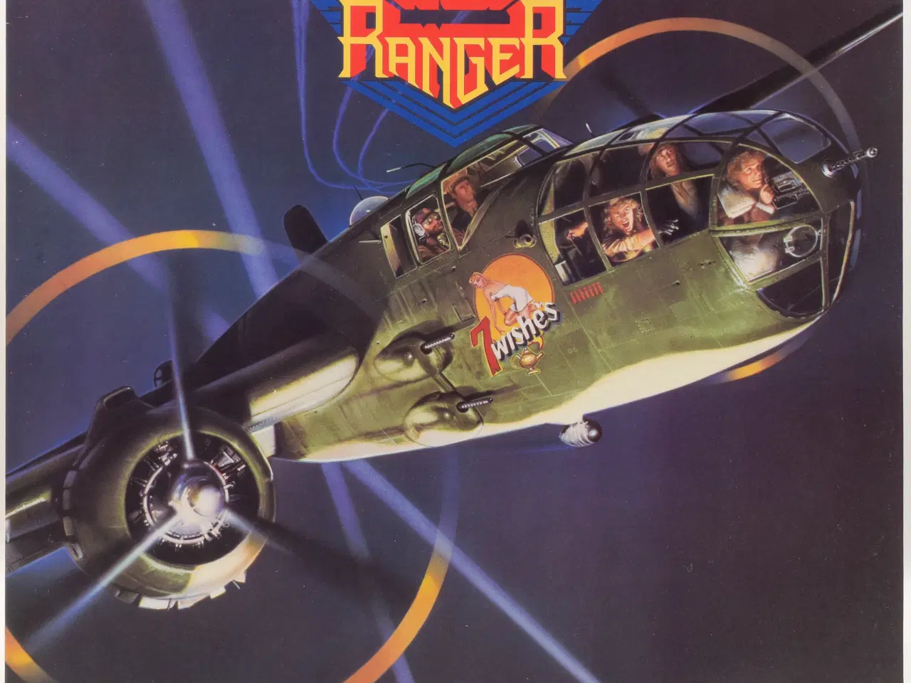 Billede 1 - Night Ranger - 7 Wishes - JAPAN 1985 - EX/EX