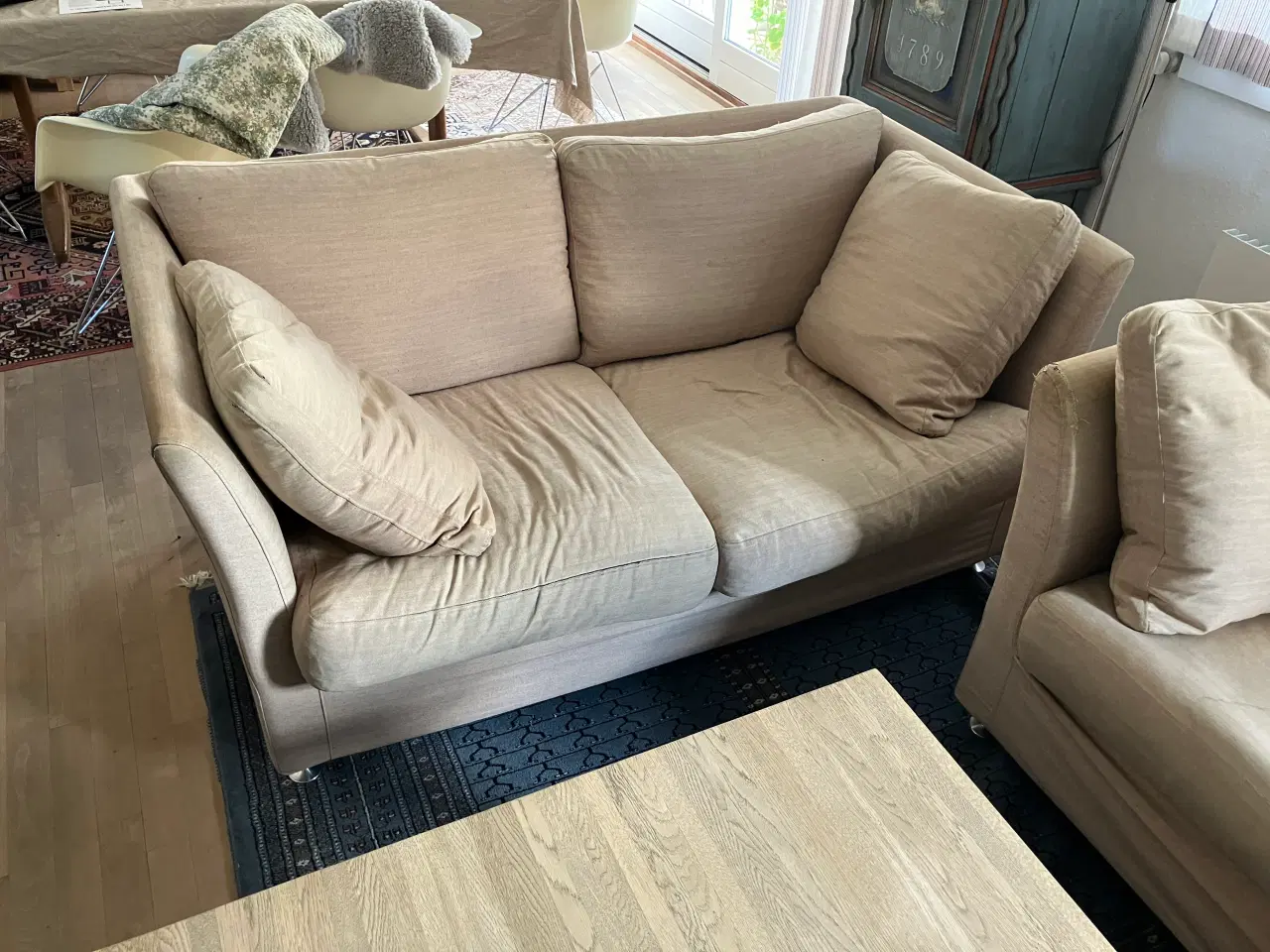 Billede 1 - Gratis 3 og 2 pers sofa