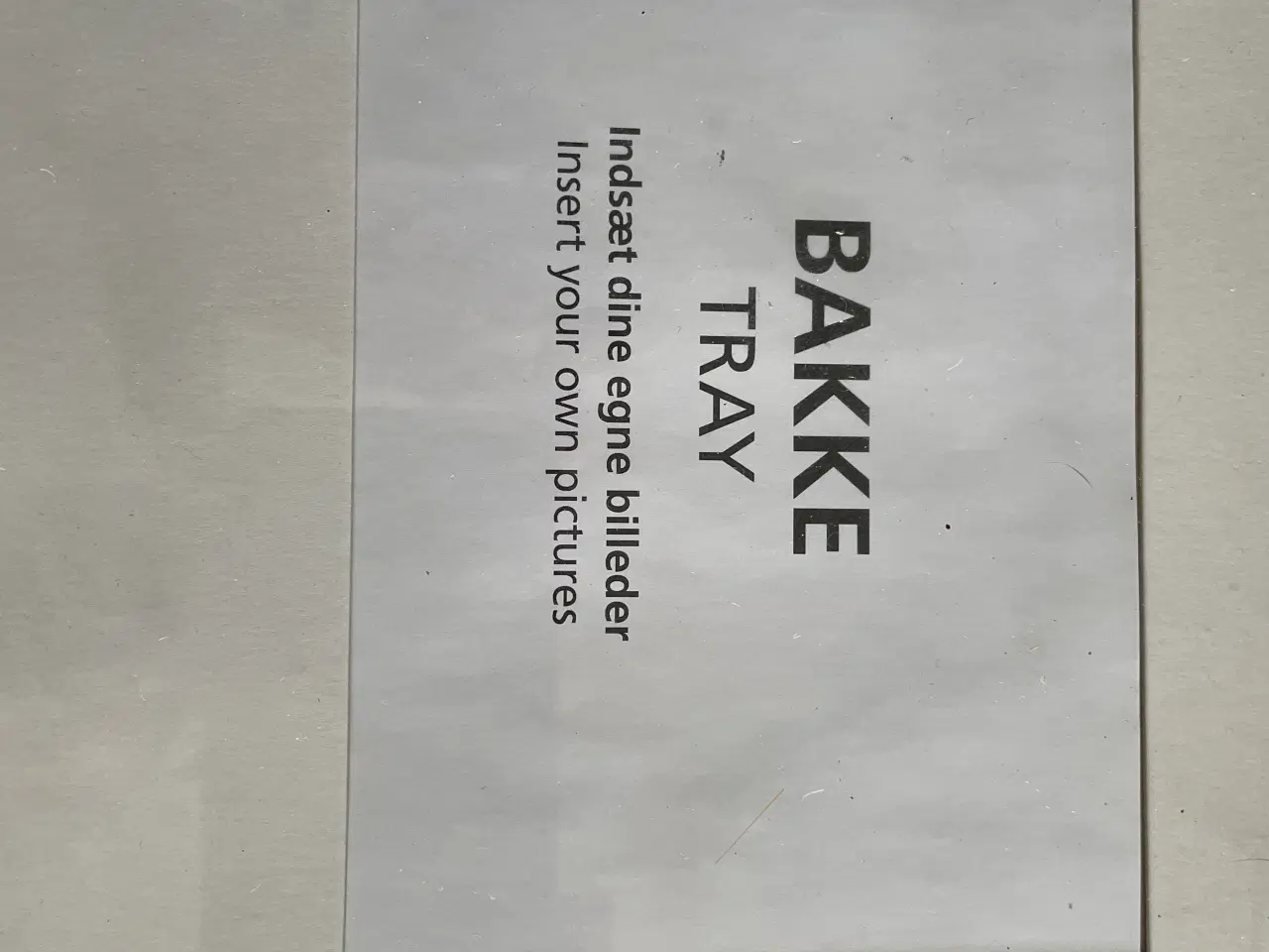 Billede 2 - Bakke med sort kant