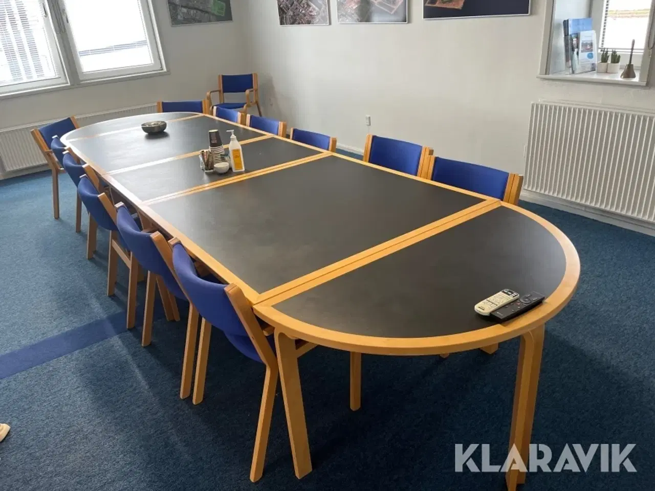 Billede 3 - Kontormøbler med 14 stole