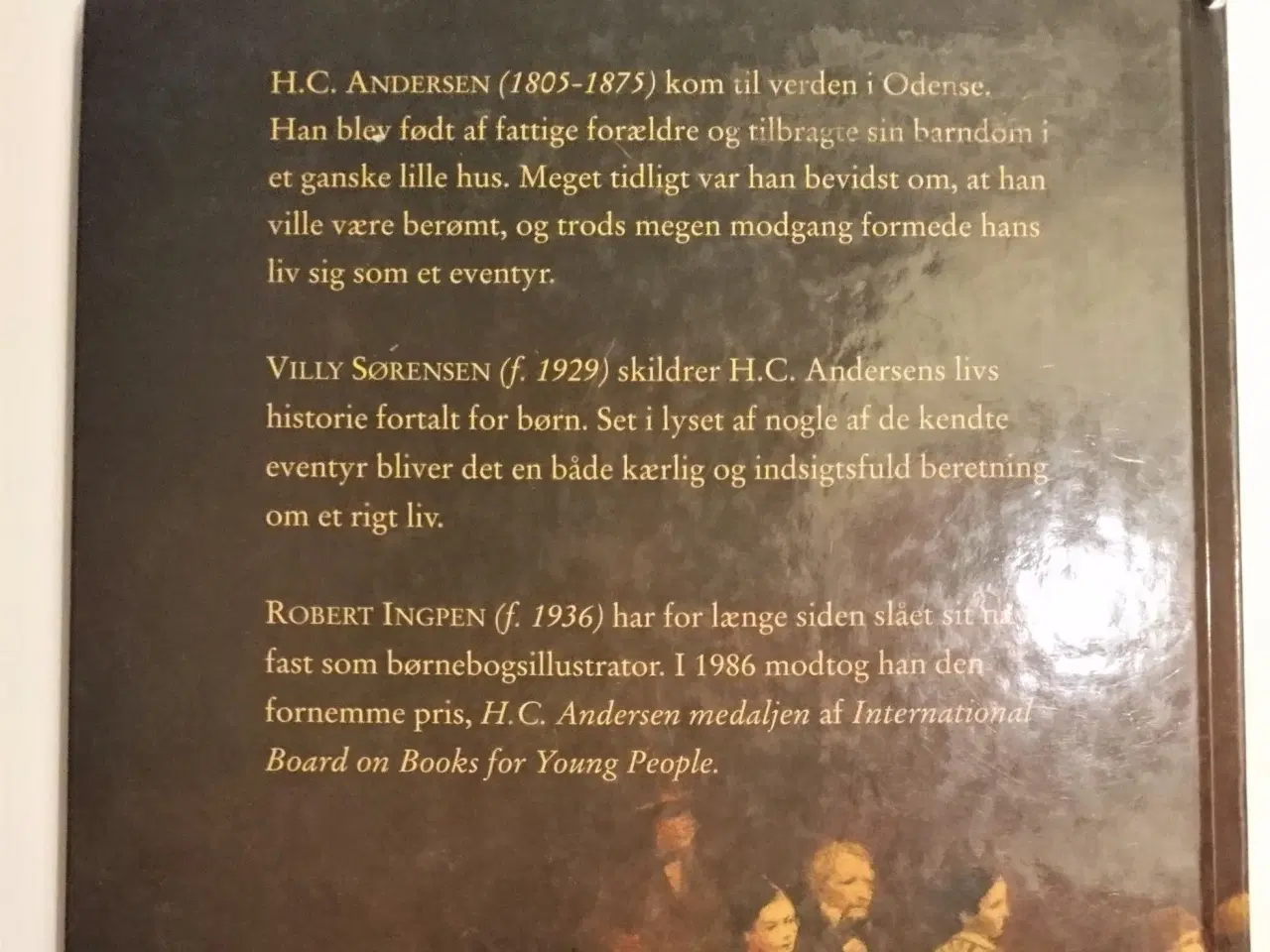 Billede 2 - En ensom fugl : H.C. Andersens livs historie forta