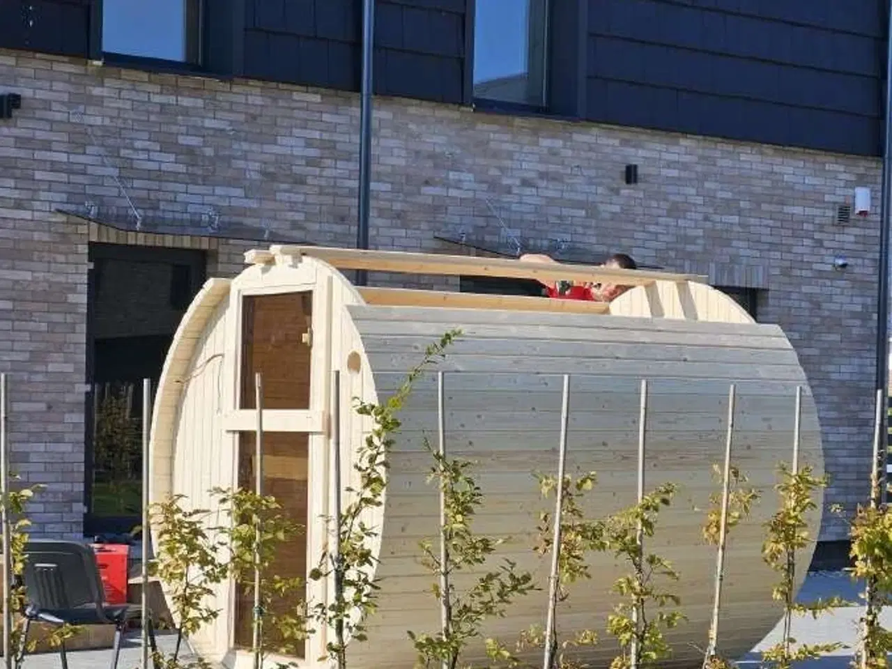 Billede 3 - Sauna 2.0m ikke samlet kun for 22900 kr