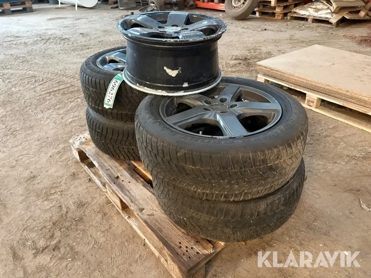 Billede 7 - Dæk med fælg Passer på Mercedes-Benz Vito - 4 styks