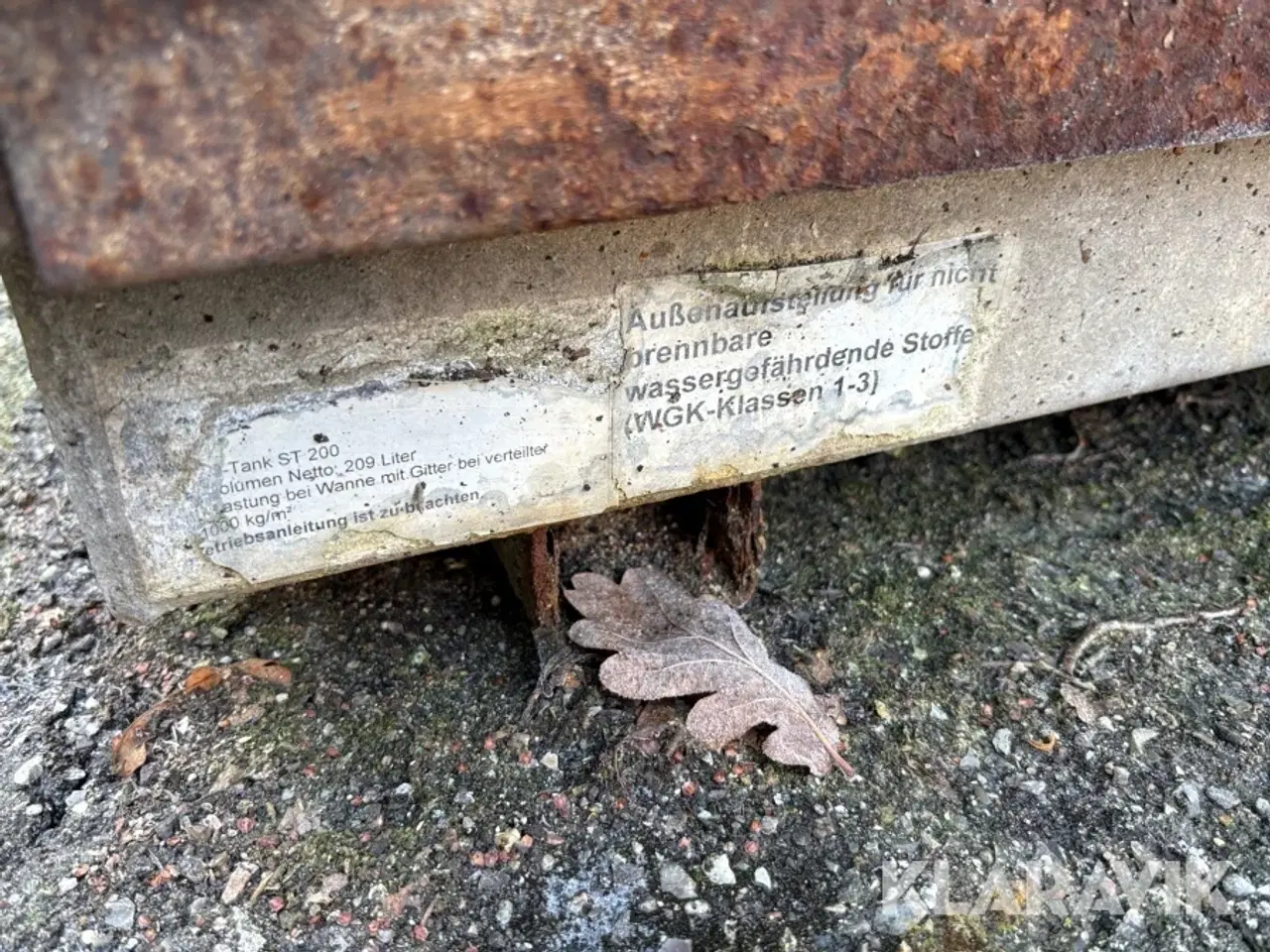 Billede 10 - Miljø-/kemikalieskab Safe Tank ST 200