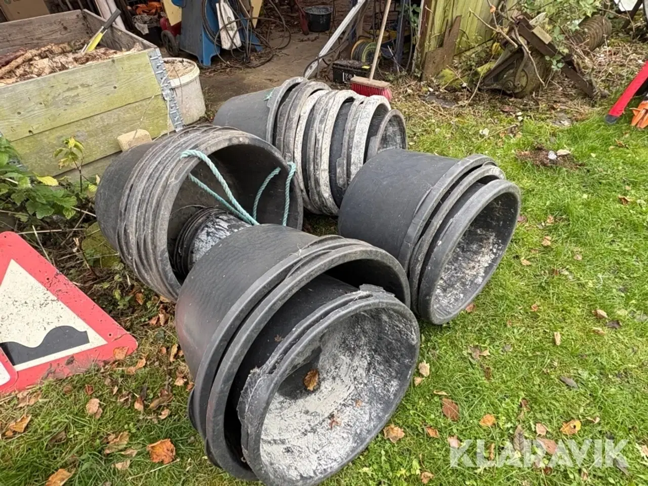 Billede 2 - Murerbaljer 23 styks og 4 små spande