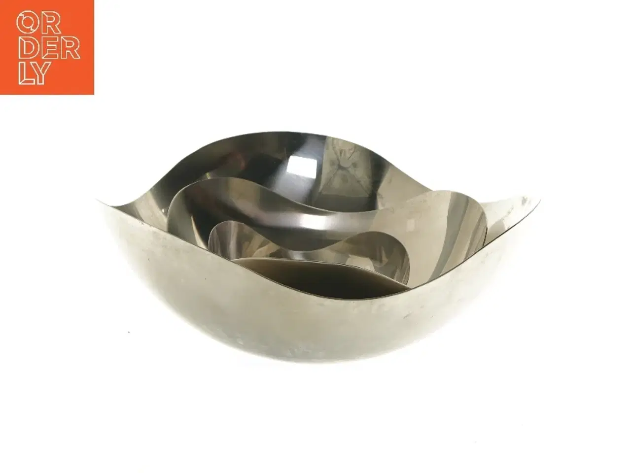 Billede 1 - Dekorativt sæt Bloom skåle fra Georg Jensen (str. Ø 34, 25 og 15 cm)