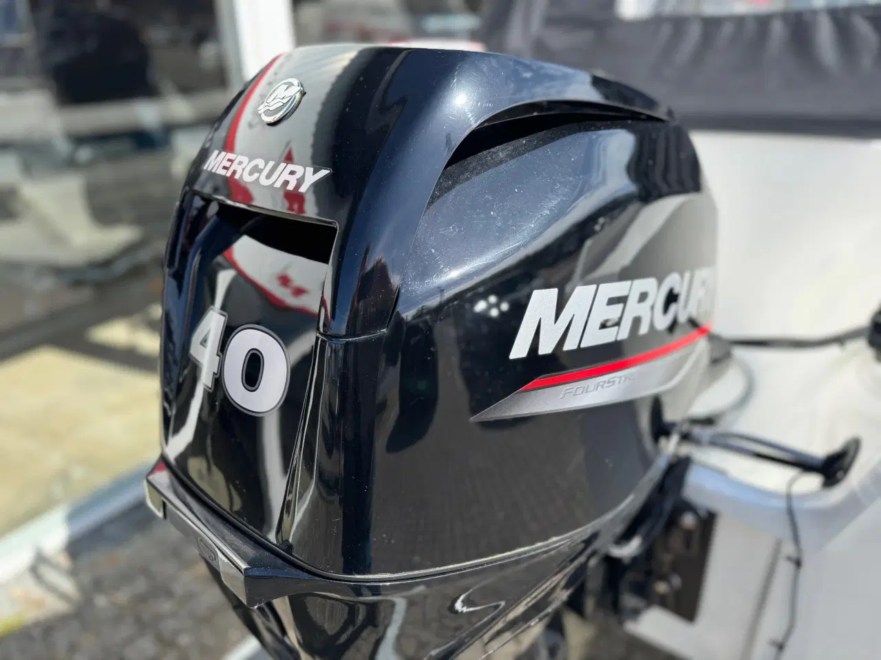 Billede 6 - 550 HT med F40 Mercury-EFI 4 takt og 1300 kg Scandic bådtrailer