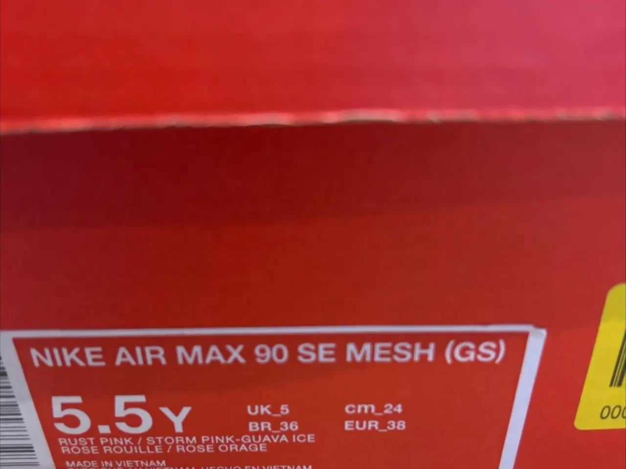 Billede 1 - Nike Air Max sneakers str. 38 Rosa