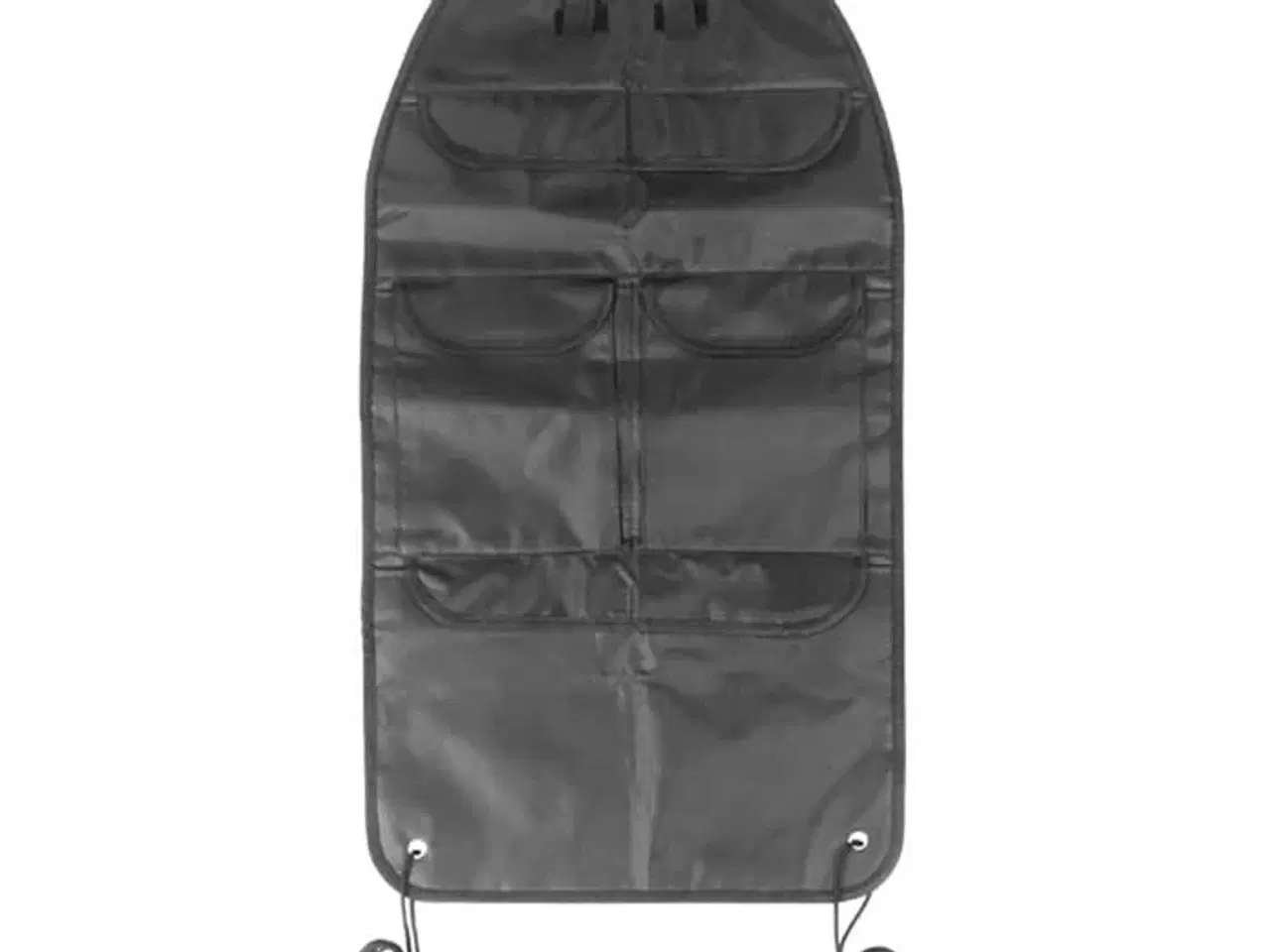 Billede 1 - Ryglænstaske sort nappa