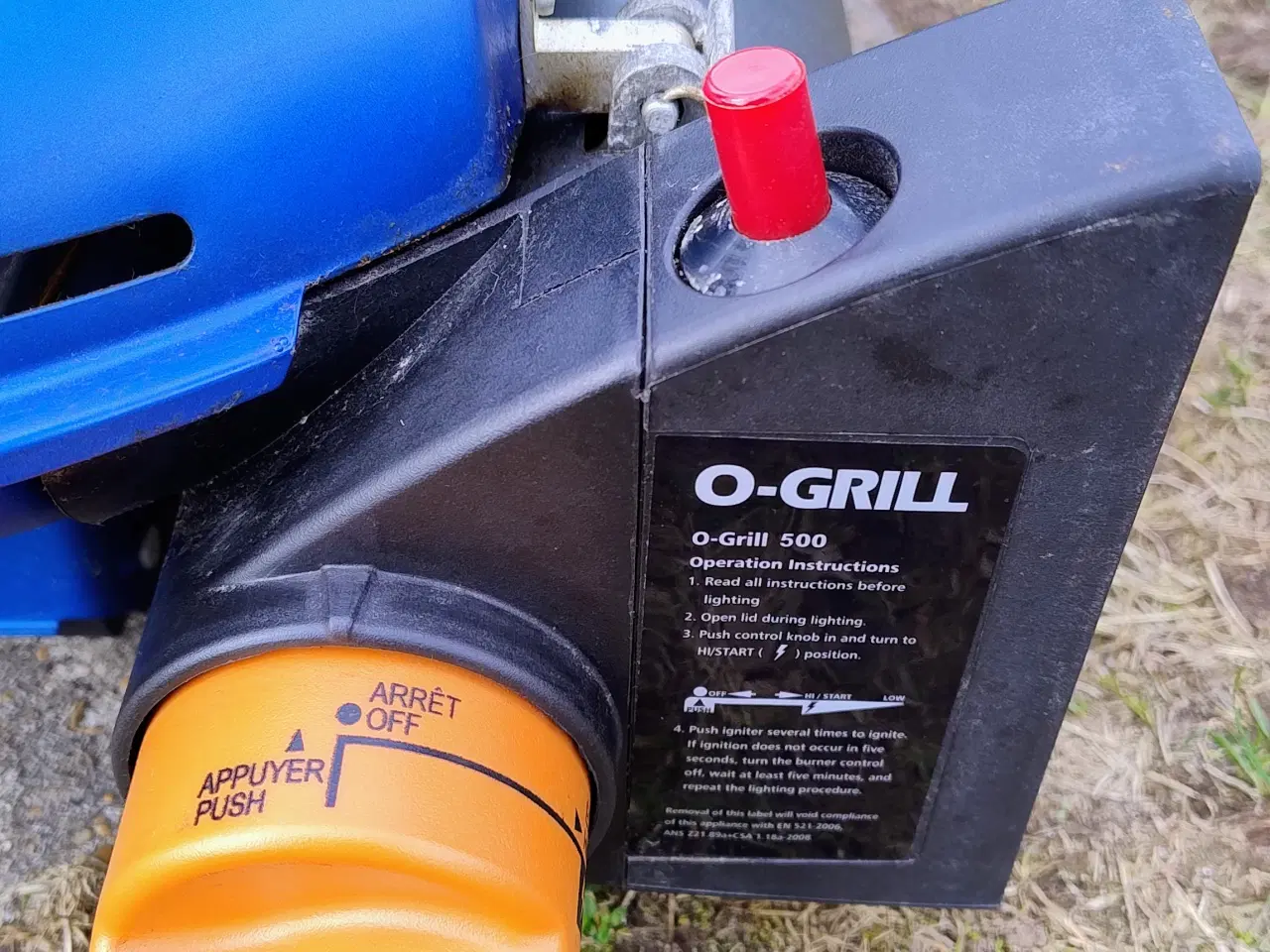 Billede 4 - O-Grill O-Grill 500 gasgrill blå