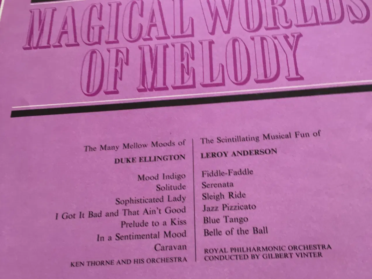 Billede 9 - Lp, 10stk. Magical world og melody