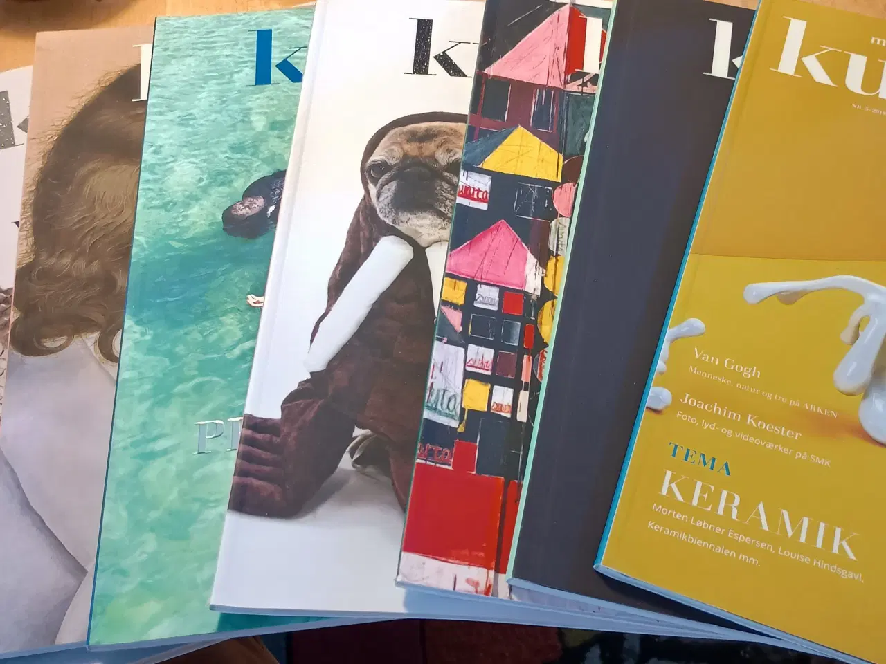 Billede 1 - Magasinet Kunst, syv numre.