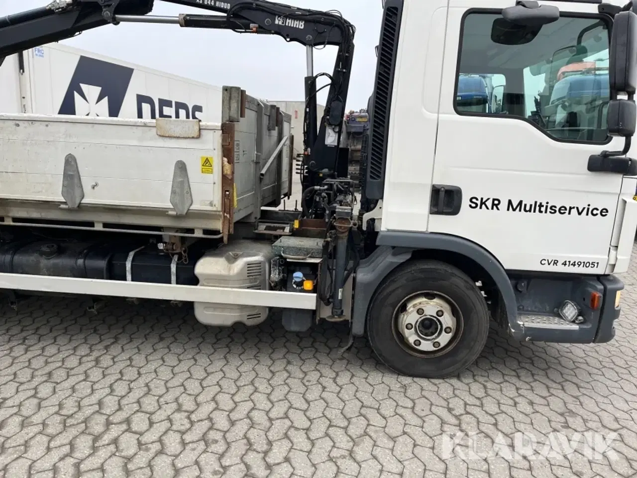 Billede 12 - Lastbil MAN TGL 12.220 med kran og lad