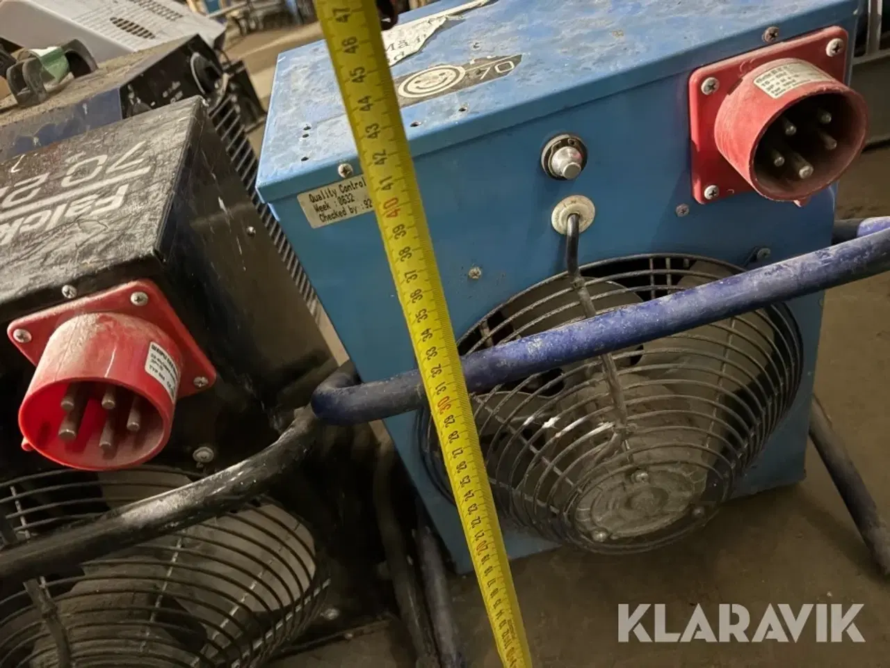 Billede 6 - Industrivarmeblæser 400v El-Björn VF 9B 2styk