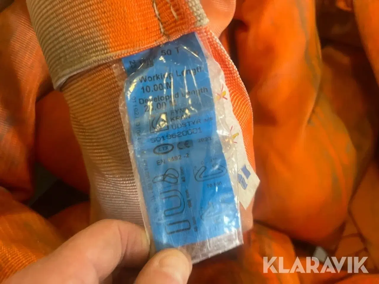 Billede 3 - Trækstrop WLL 50000 10 meter