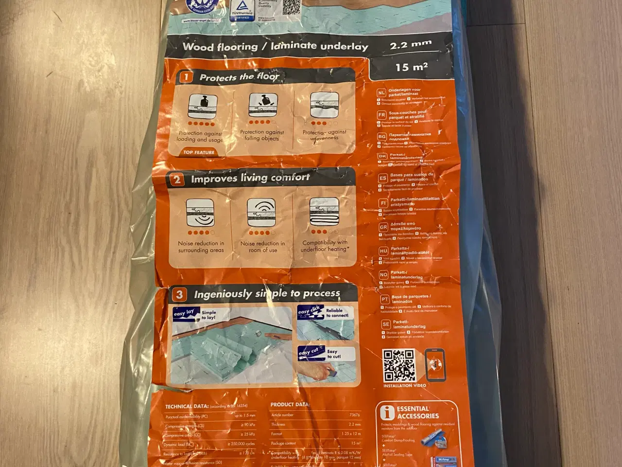 Billede 2 - Gulvunderlag - rest