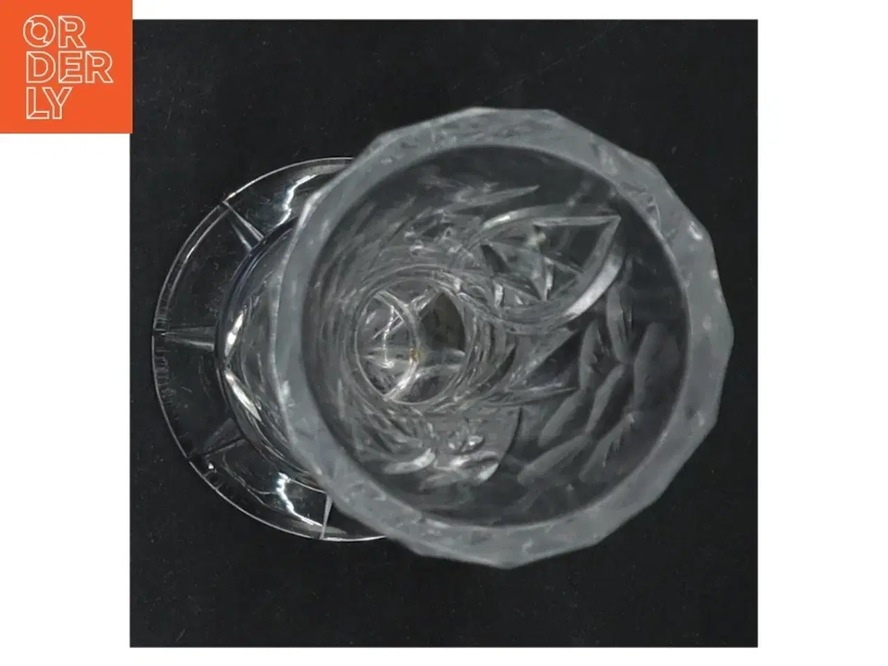 Billede 3 - Krystalglas vase (str. 16 cm)