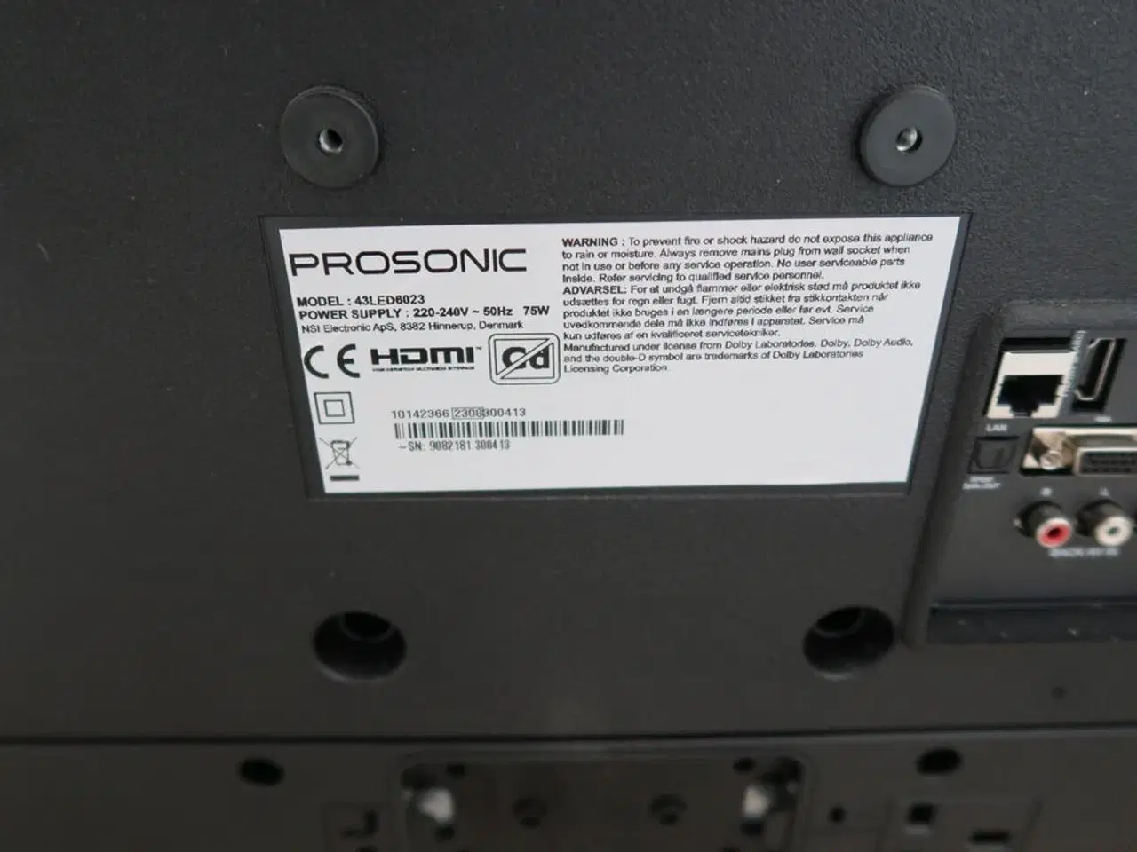 Billede 3 - Prosonic fjernsyn + Google Cromecast