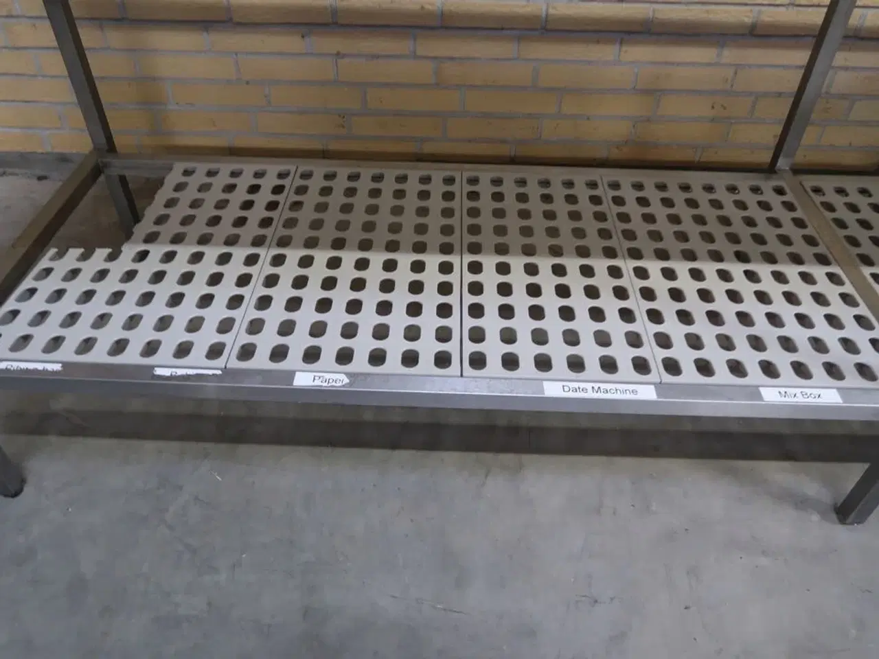 Billede 8 - Rustfri stålbord med vask & underhylde