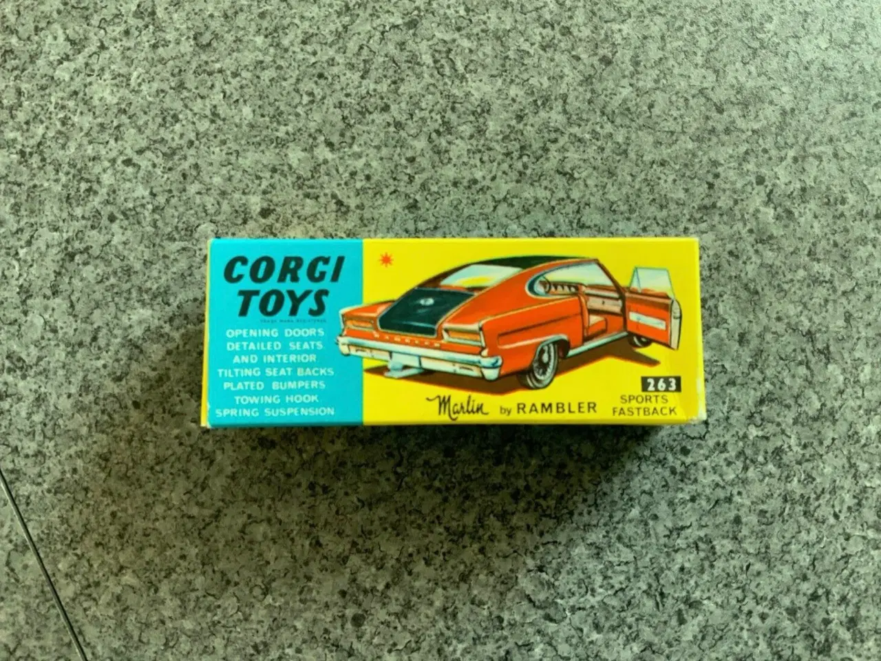 Billede 7 - Corgi Toys No. 263 Marlin Rambler Sports Fastback