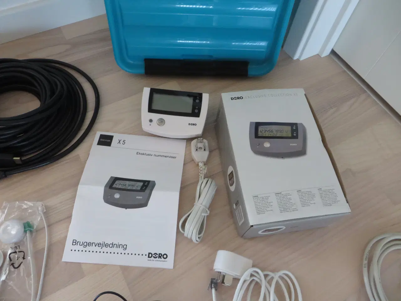 Billede 2 - Nummerviser Doro, telefonstik, USB kabel m.m.