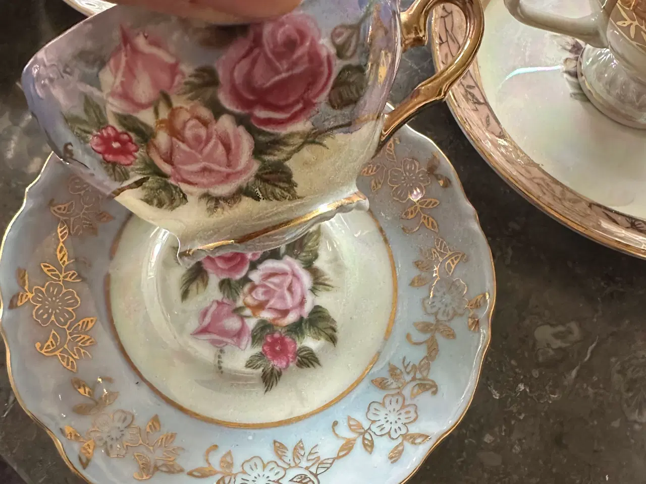 Billede 6 - 7 espressokopper med underkopper. 