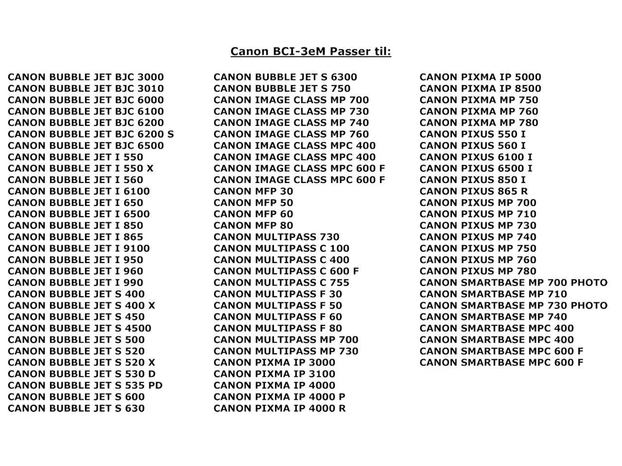 Billede 2 - Blækpatroner, Canon, 3000 - 6000 m.fl.