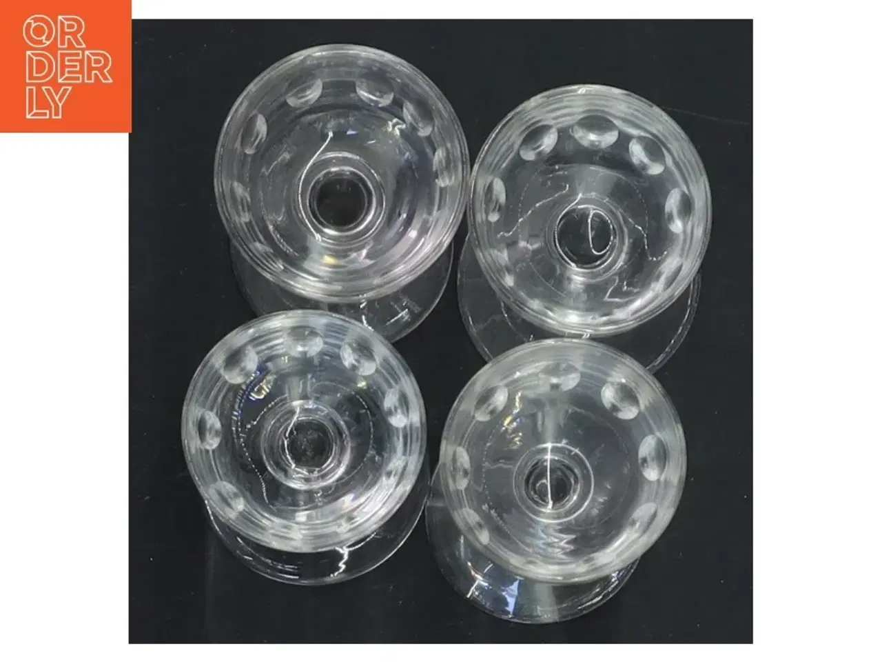 Billede 3 - Fire glas (str. Ø 3,5x8 cm)