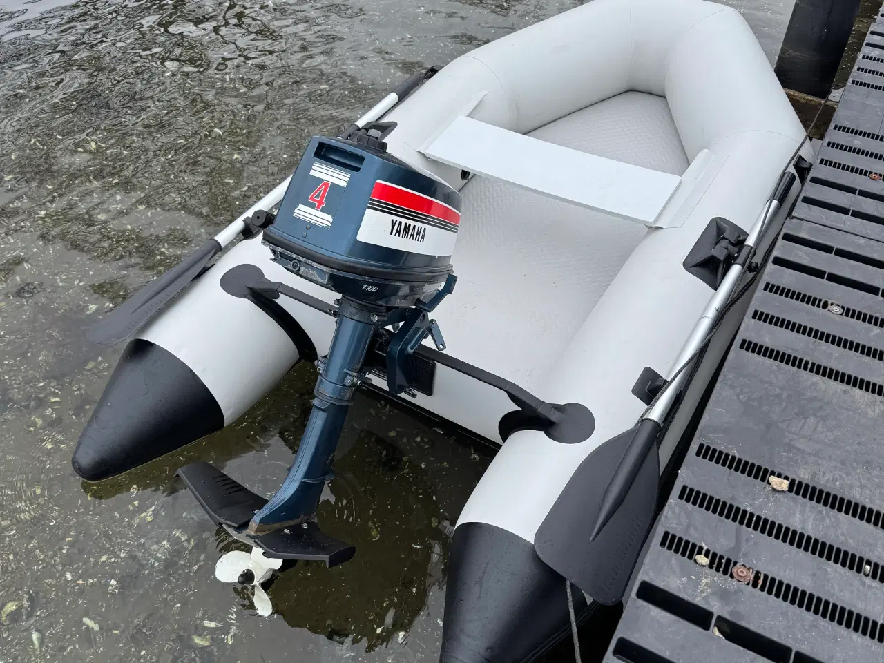 Billede 7 - Gummibåd med 4hk yamaha 2 takts kort ben
