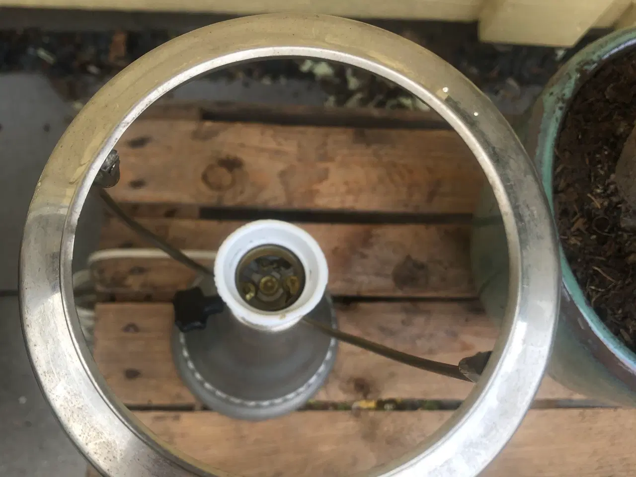 Billede 3 - Tin lampe